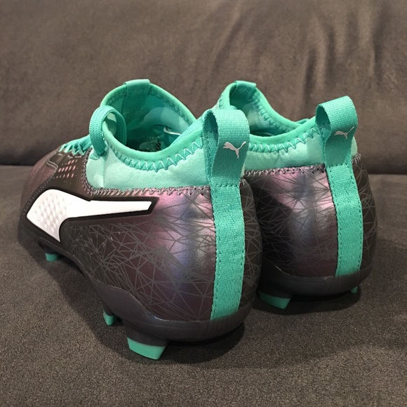 Puma One 3 IL Leather FG Soccer Cleats Mens size 9 - Picture 3 of 7